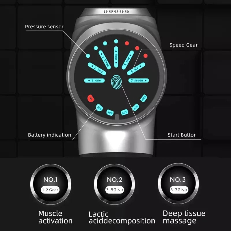 Professional Deep Tissue Percussion Massage Gun