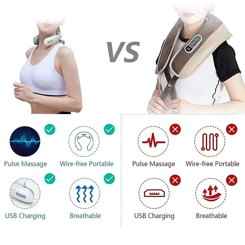 Smart 4-Head Cervical Massager