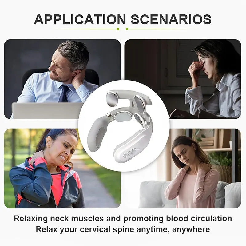 Smart 4-Head Cervical Massager