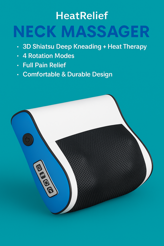 HeatRelief Neck Massager